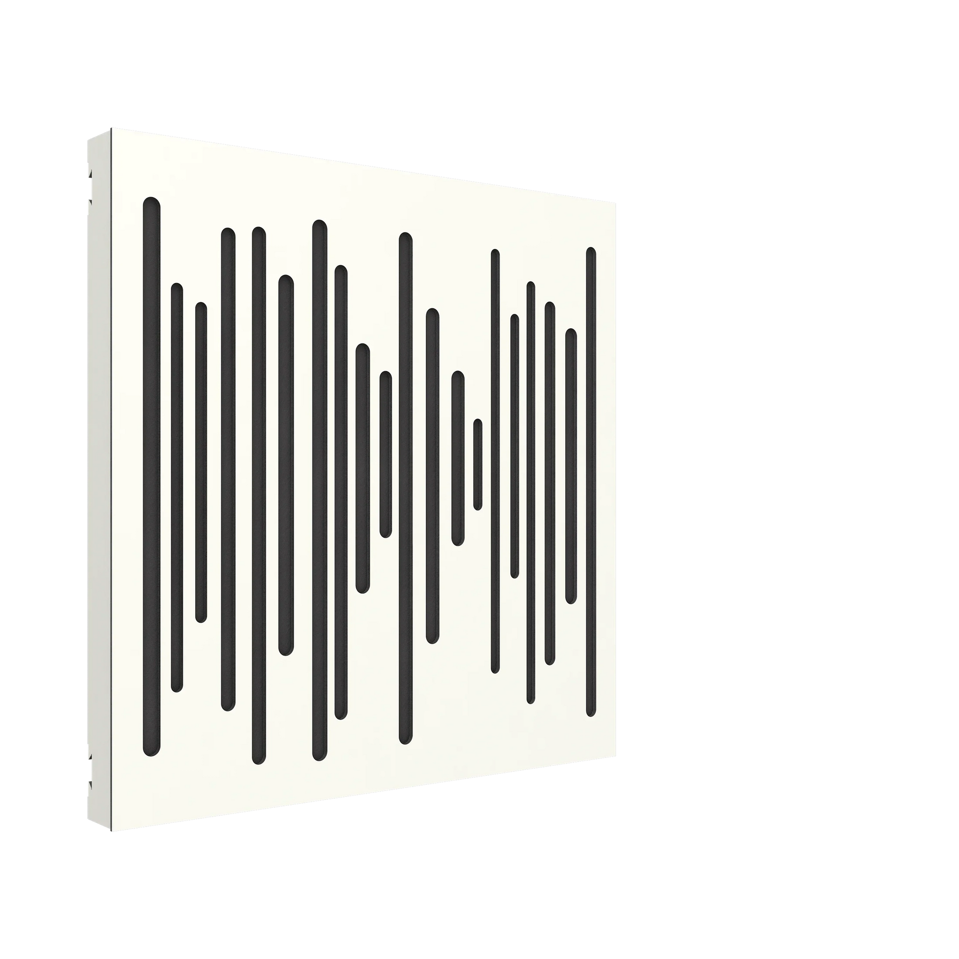 Vicoustic VicPattern Ultra Wavewood MKII Sound Absorbing Acoustic Panel in White Matte