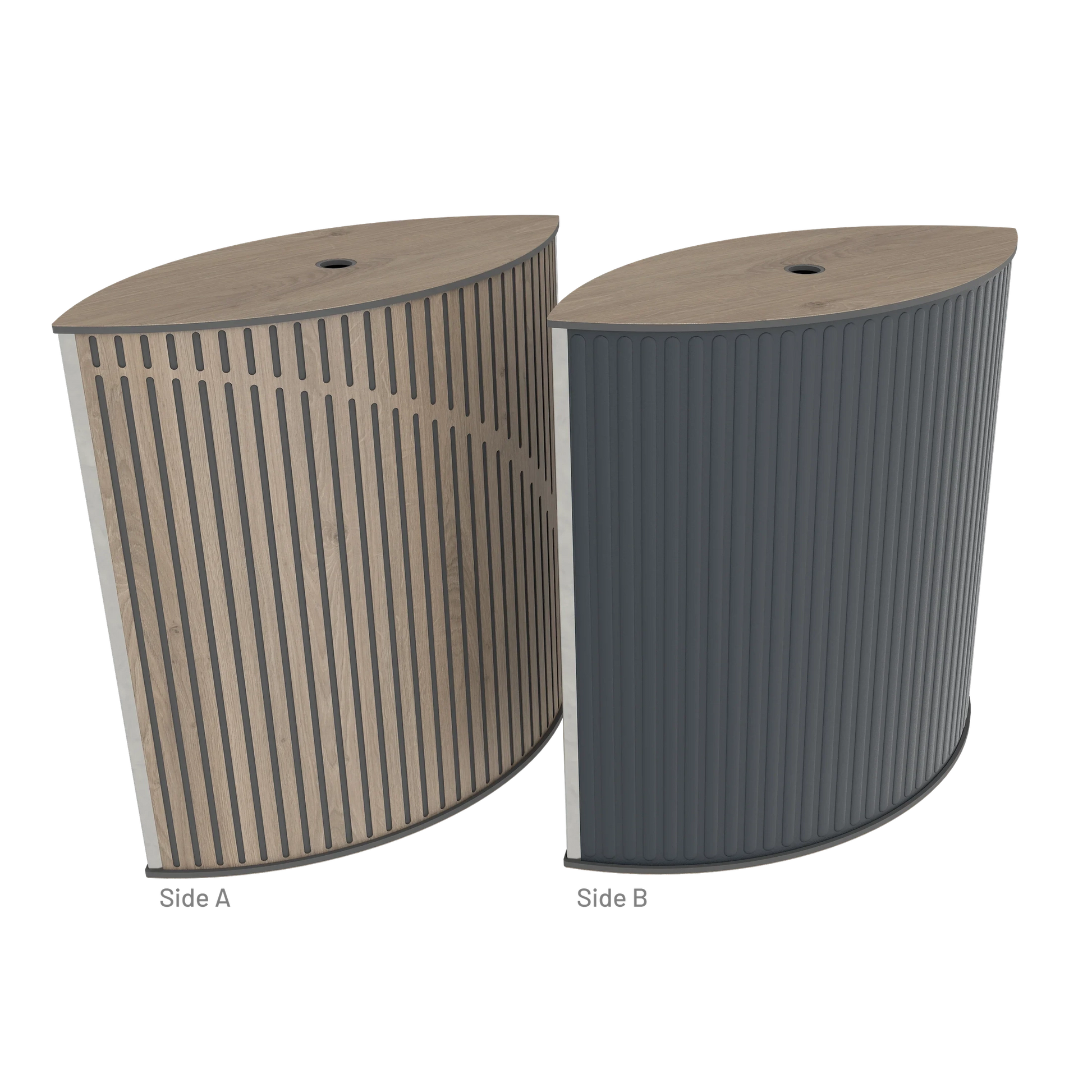 Vicoustic VicTotem Ultra VMT Extra Module Free Standing Hybrid Acoustic Panel in Black