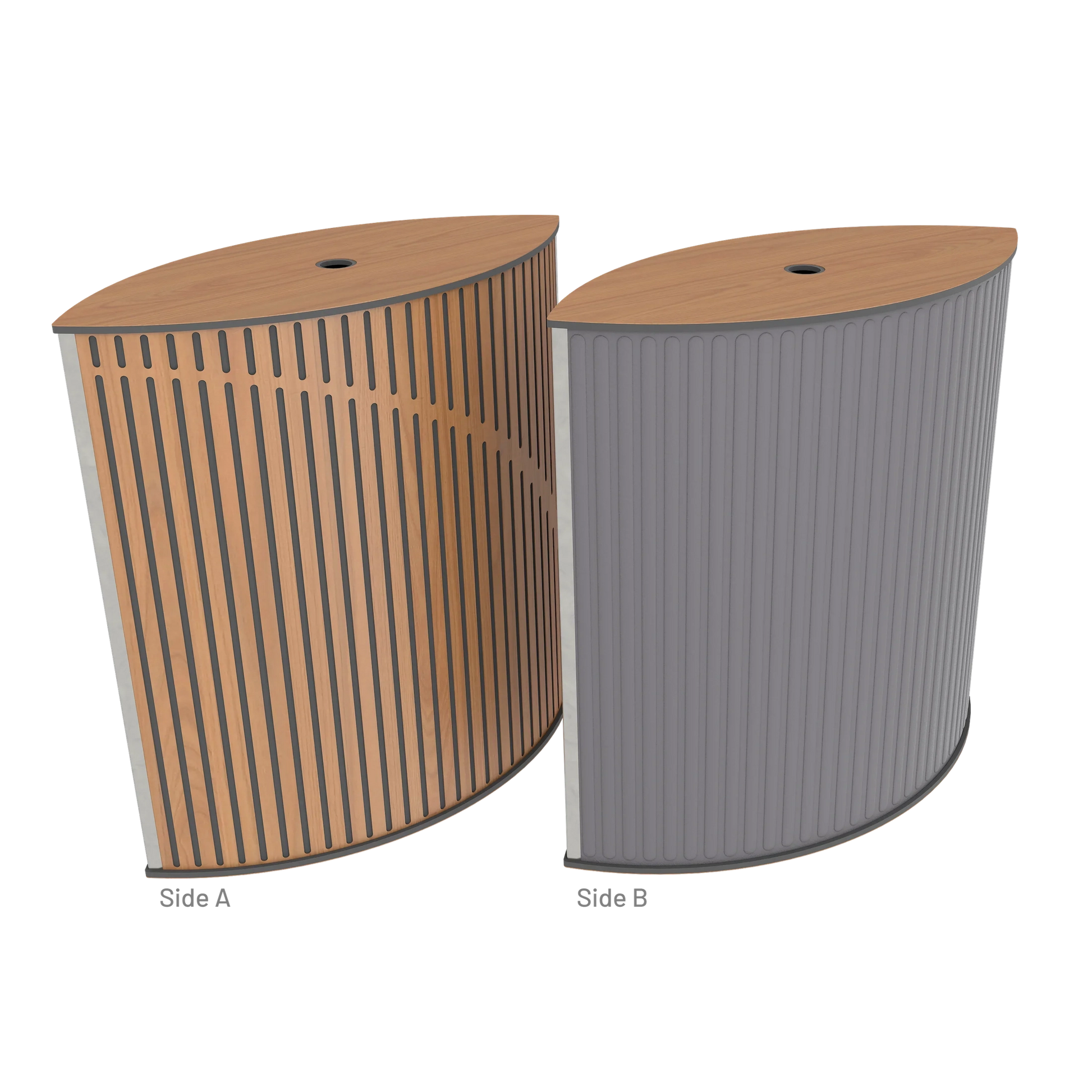 Vicoustic VicTotem Ultra VMT Extra Module Free Standing Hybrid Acoustic Panel in Grey