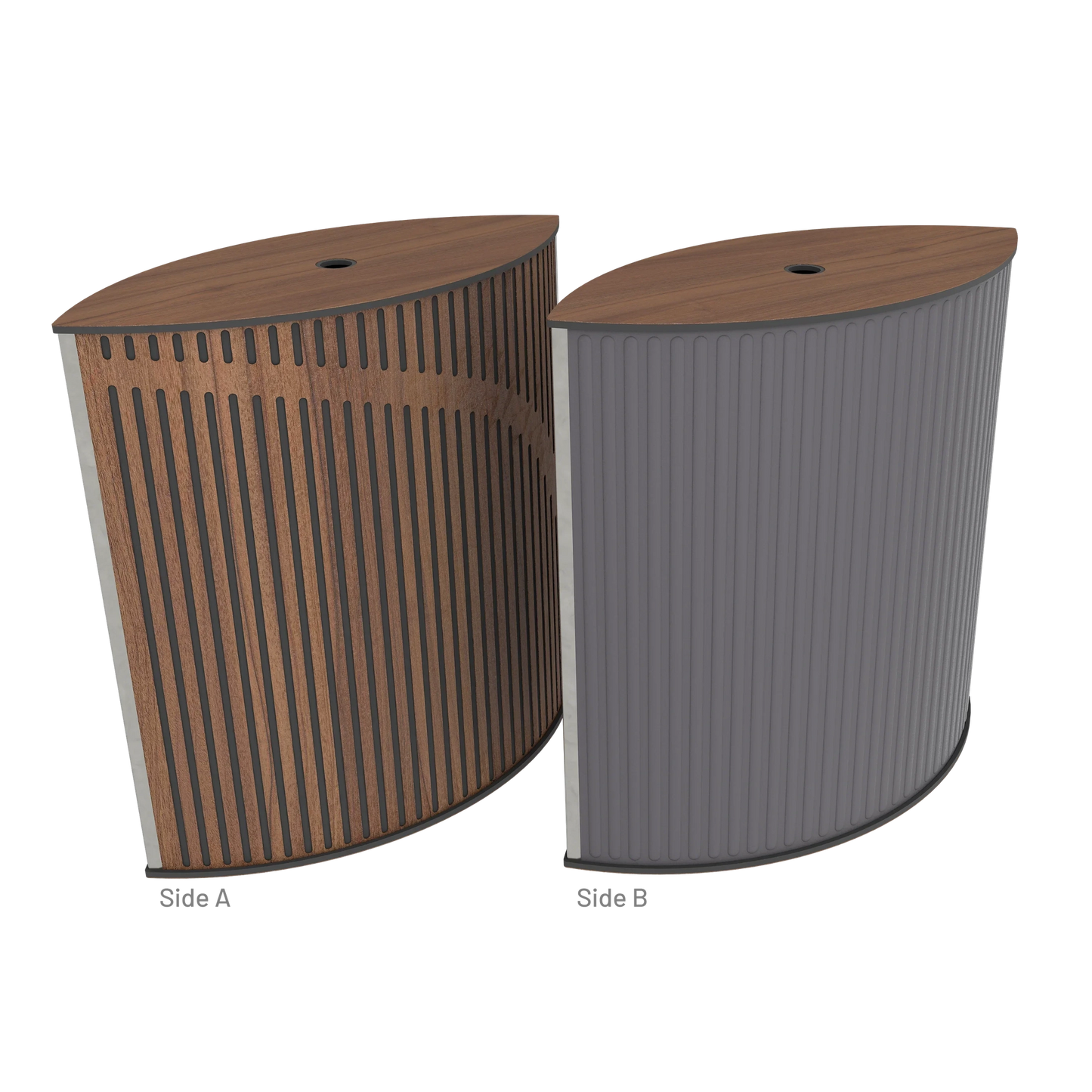 Vicoustic VicTotem Ultra VMT Extra Module Free Standing Hybrid Acoustic Panel in Grey