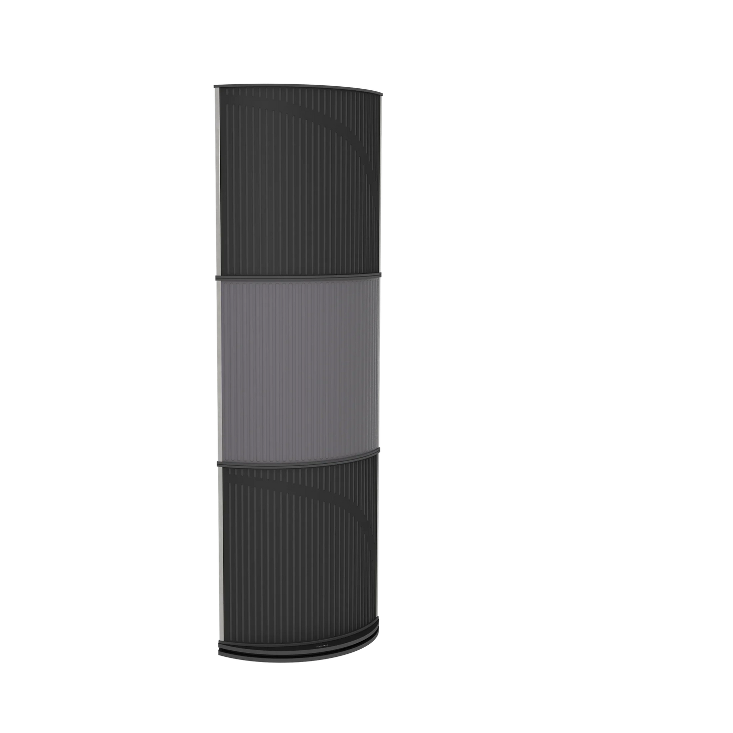 Vicoustic VicTotem Ultra VMT Free Standing Hybrid Acoustic Panel in Grey and Natural Oak