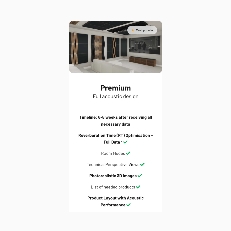Vicoustic Project Proposal Ticket