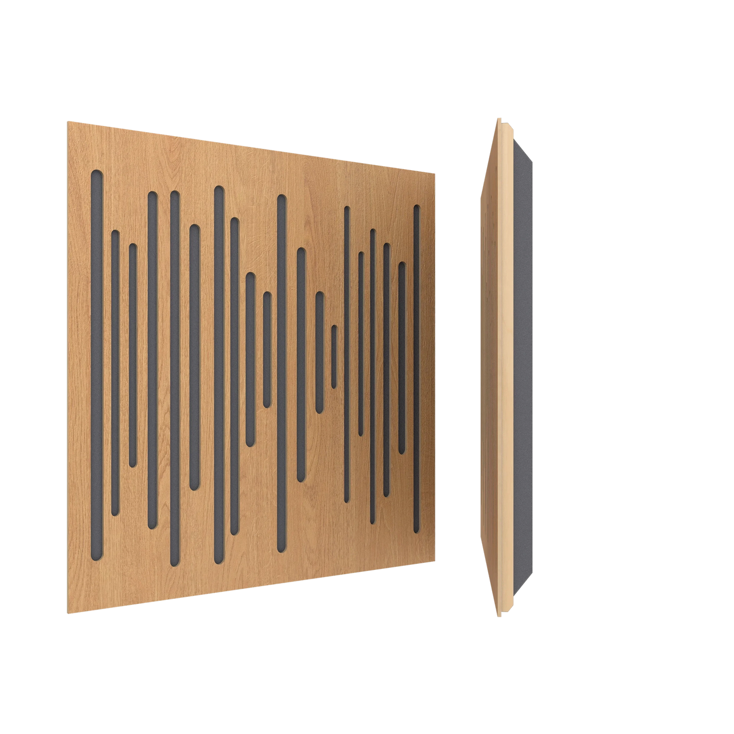 Vicoustic Wavewood Ultra Lite Sound Absorbing Acoustic Panel in Natural Oak