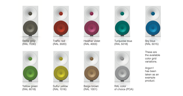 amphion Helium410 - Custom Grille Color