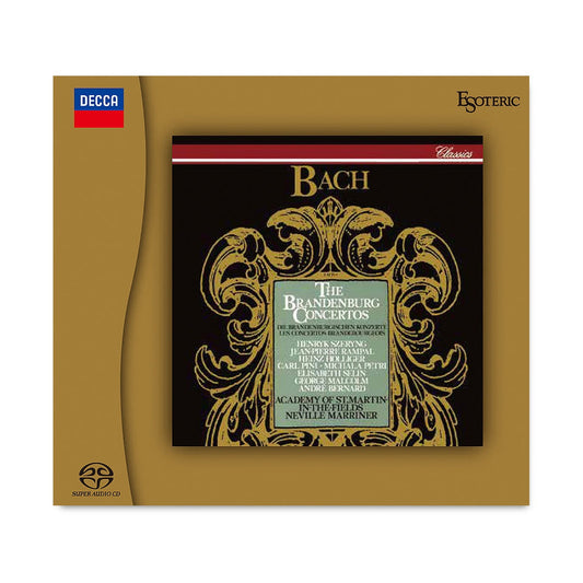 Esoteric SACD - J. S. BACH The Brandenburg Concertos MARRINER
