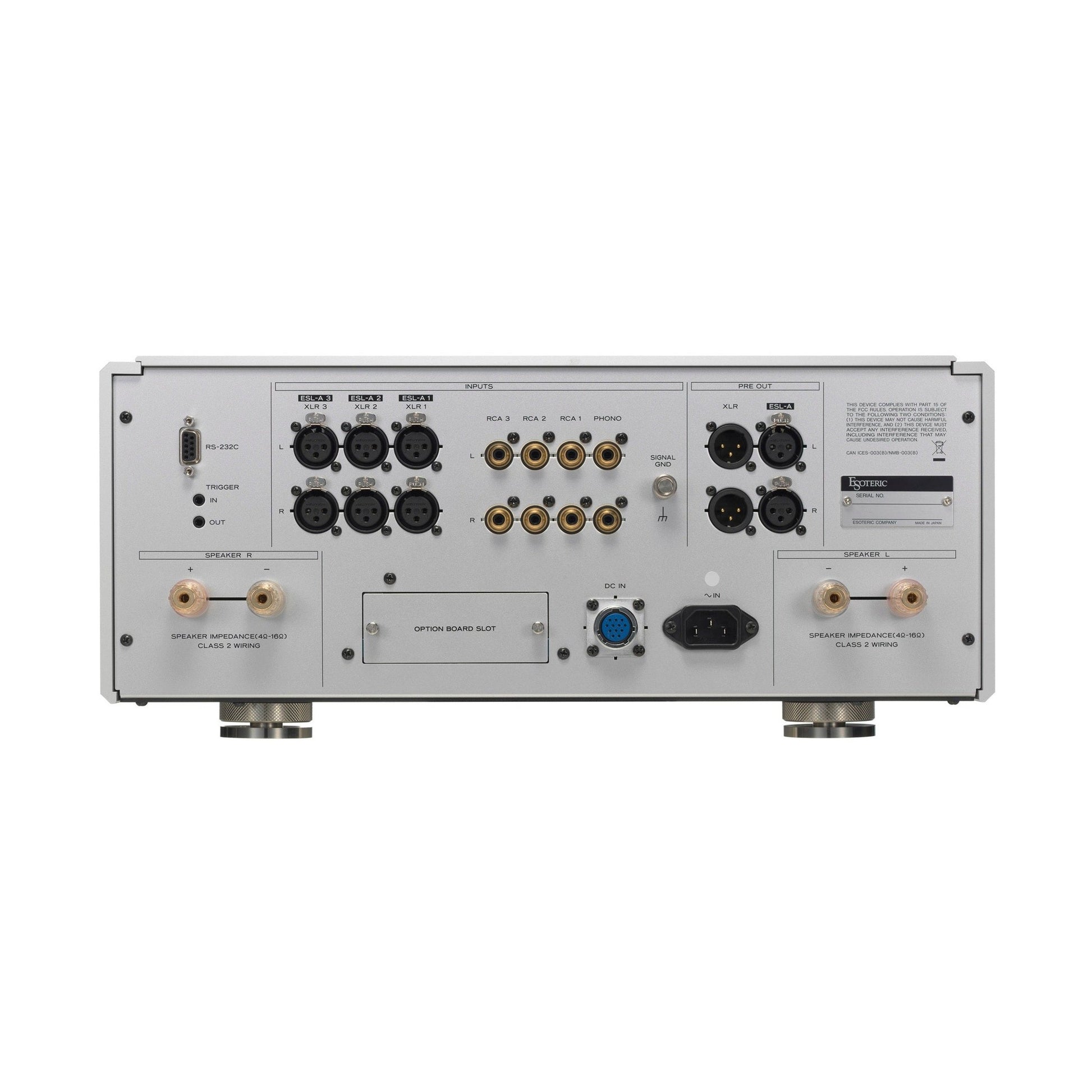 Esoteric F-01 Integrated Amplifier – Playback Distribution