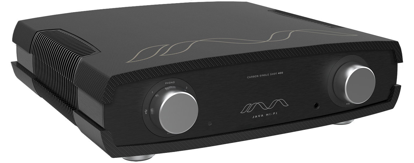 Java HiFi Single Shot 400 Integrated Amplifier - Carbon