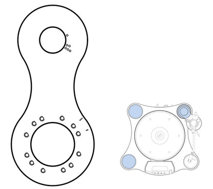 Esoteric Grandioso T1 Armbase Kit