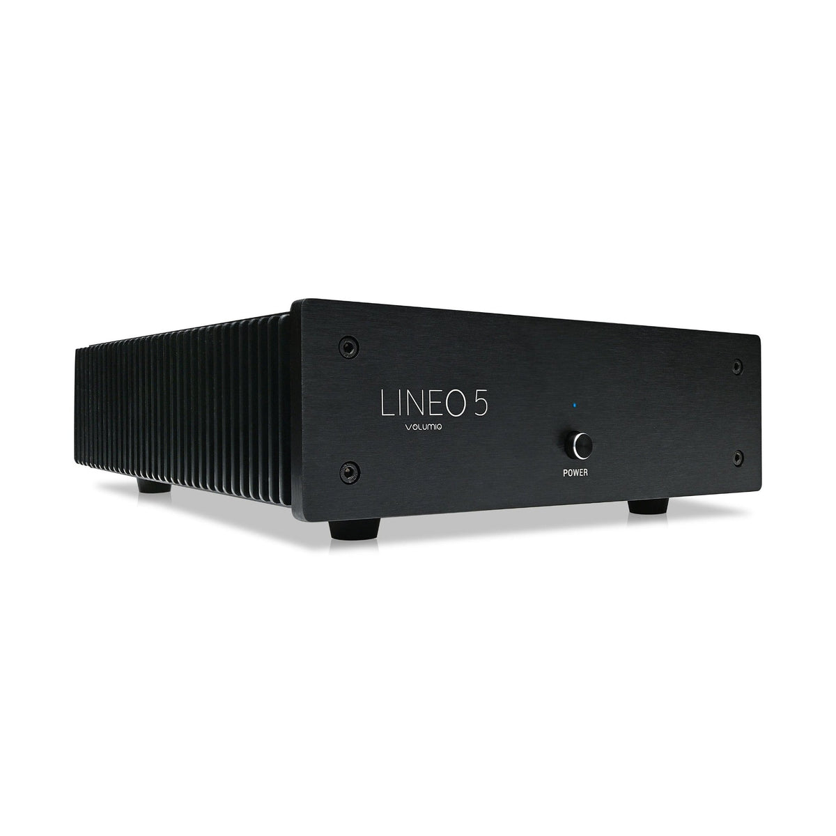 Volumio Lineo5 linear power supply angled view