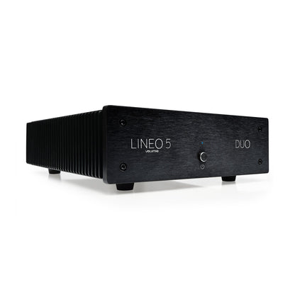 Volumio Lineo5 Duo linear power supply angled view