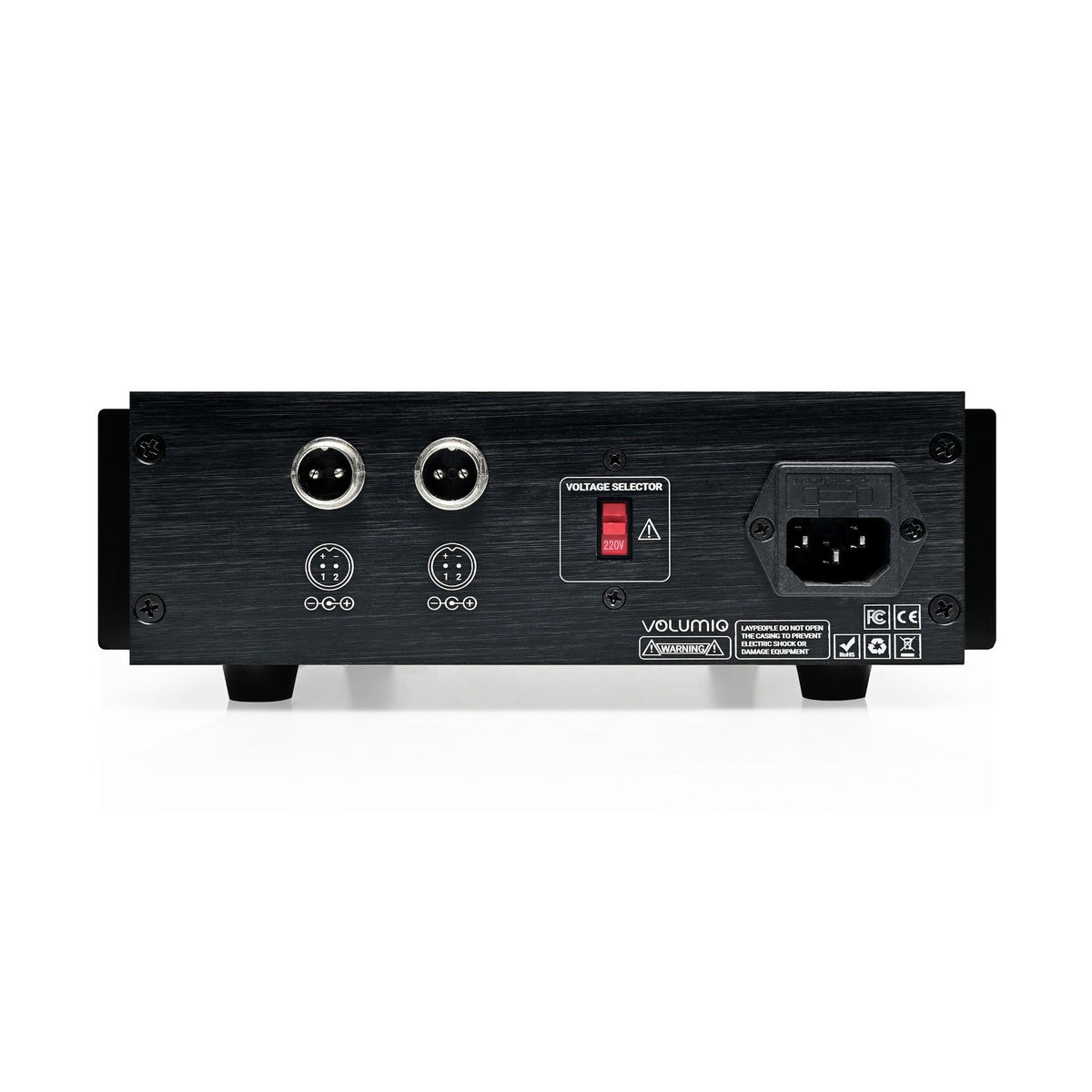 Volumio Lineo5 Duo rear panel with dual 5V outputs