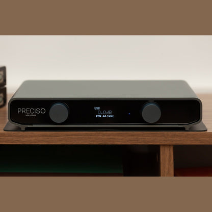Volumio Preciso DAC in a listening room