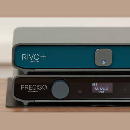 Volumio Preciso stacked with Volumio Rivo Plus
