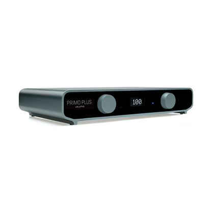 Volumio Primo Plus network streamer and DAC angled view